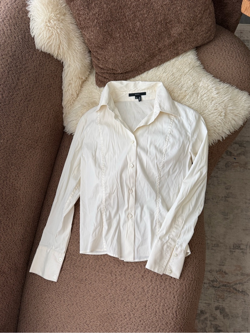 Gucci White Dress Shirt